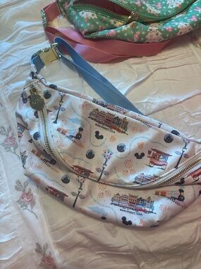 Stoney Clover Disney Main Street USA Print Crossbody Belt Bag